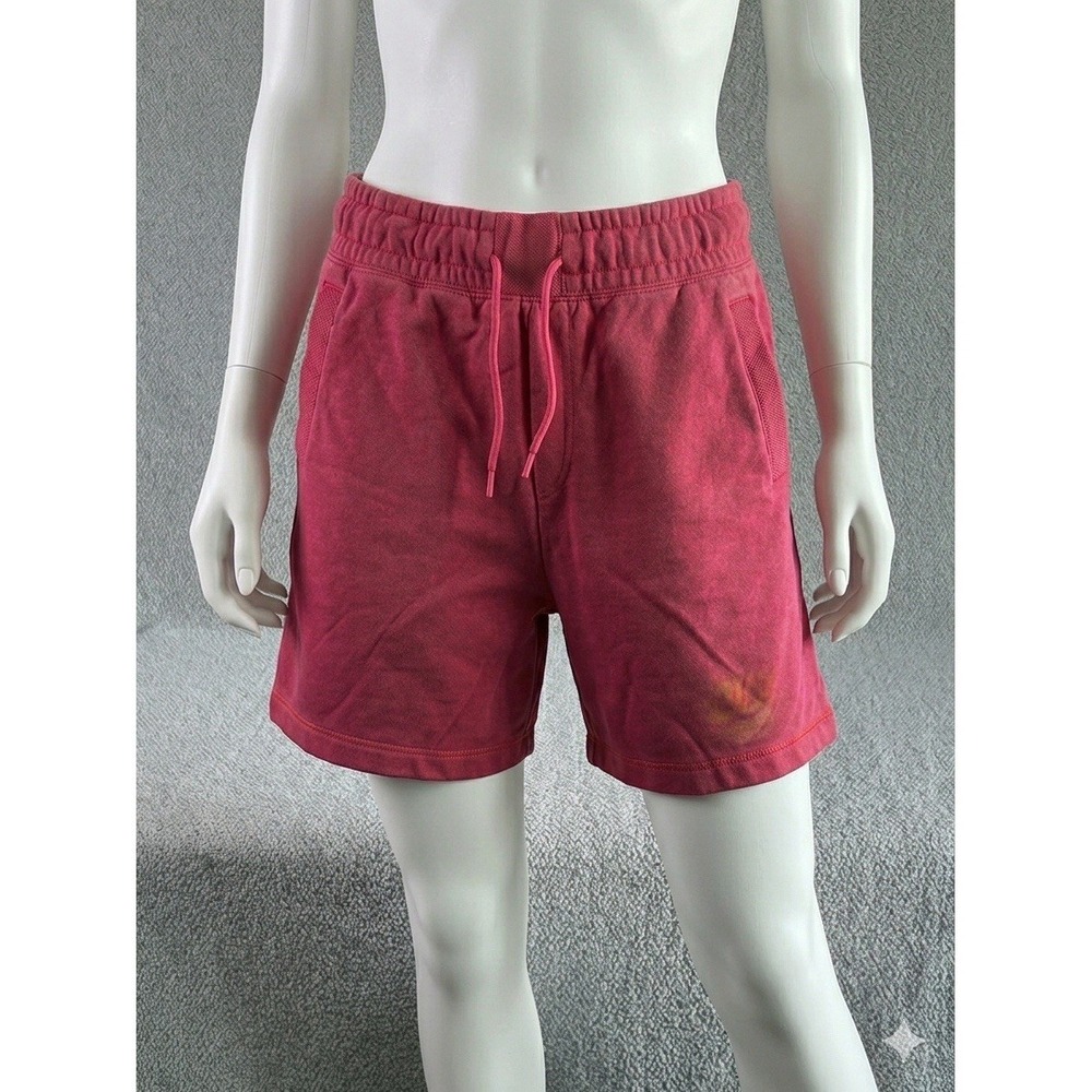 Nike Pink‎ Fleece Shorts Women's Small Athleisure Lounge Sweat Shorts